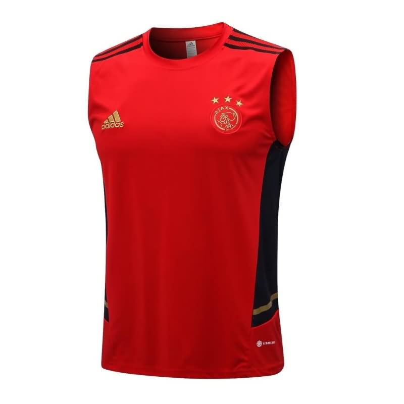 AAA(Thailand) Ajax 22/23 Red Vest Soccer Jersey