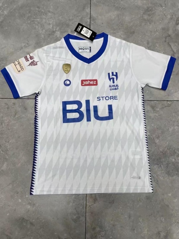 AAA(Thailand) Al Hilal 2022 Away Soccer Jersey