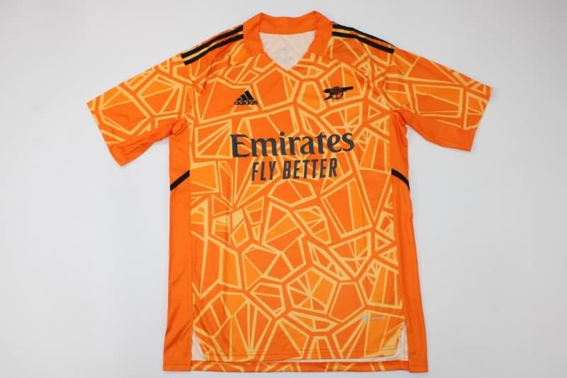 AAA(Thailand) Arsenal 22/23 Goalkeeper Orange Soccer Jersey