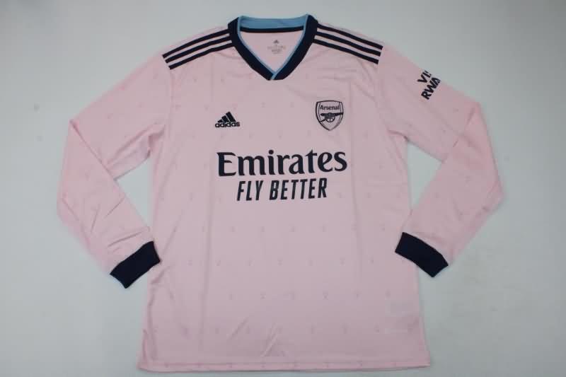 AAA(Thailand) Arsenal 22/23 Third Long Sleeve Soccer Jersey
