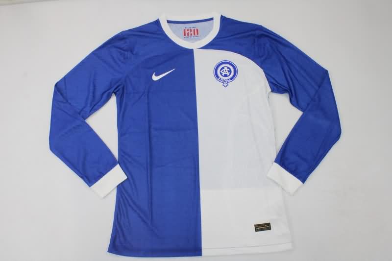 AAA(Thailand) Atletico Madrid 120th Anniversary Long Sleeve Soccer Jersey (Player)