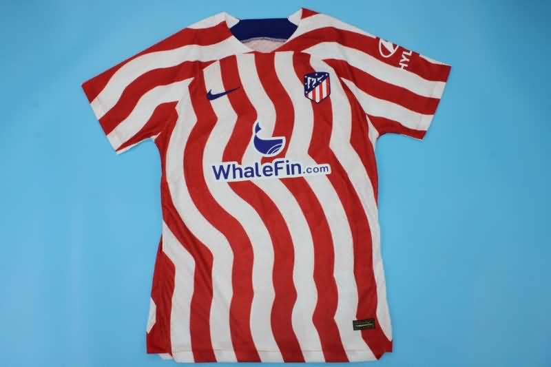 AAA(Thailand) Atletico Madrid 22/23 Home Soccer Jersey(Player)