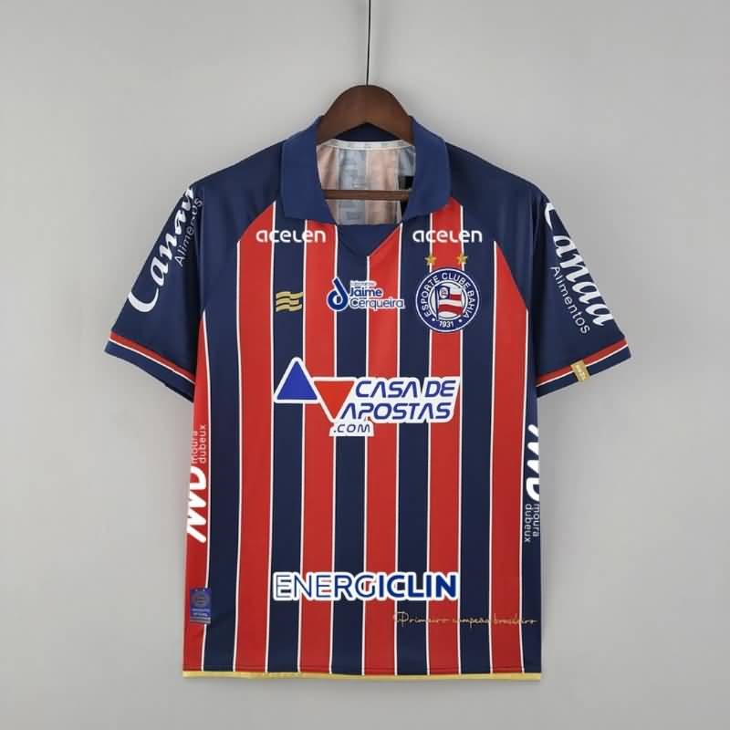 AAA(Thailand) Bahia 2022 Home Sponsor Soccer Jersey