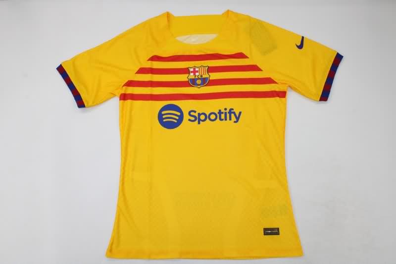 AAA(Thailand) Barcelona 22/23 Fourth Soccer Jersey(Player)