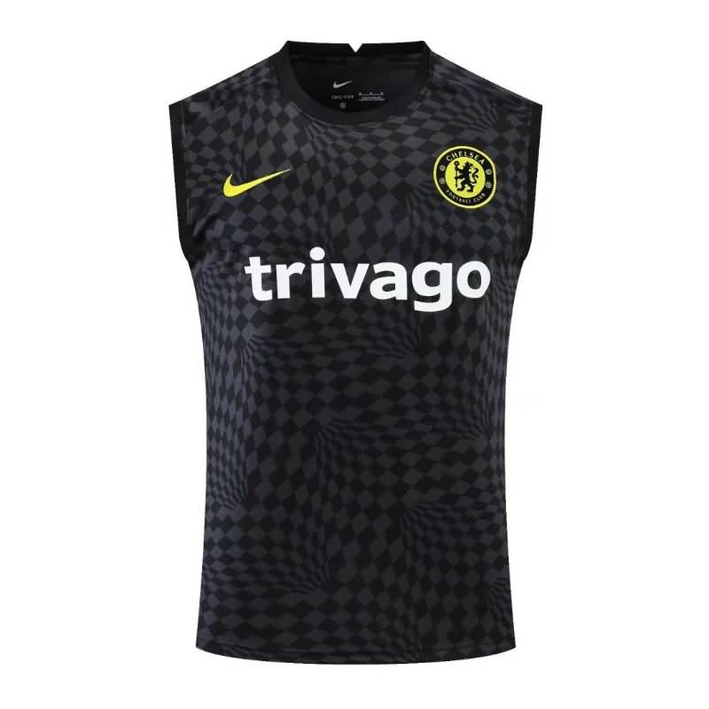 AAA(Thailand) Chelsea 22/23 Black Vest Soccer Jersey
