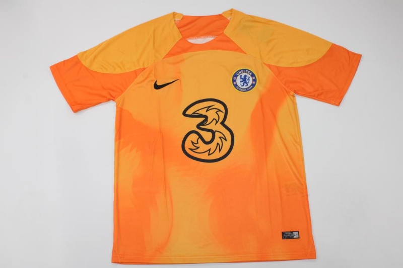 AAA(Thailand) Chelsea 22/23 Goalkeeper Orange Soccer Jersey