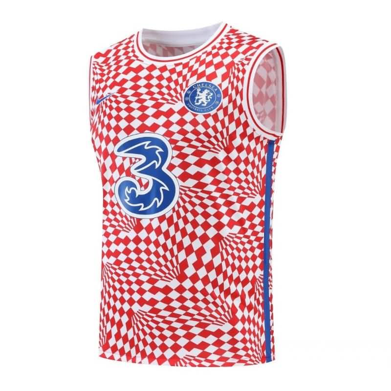 AAA(Thailand) Chelsea 22/23 Red White Vest Soccer Jersey