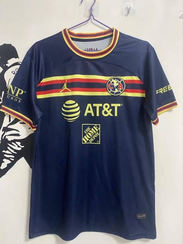 AAA(Thailand) Club America 22/23 Dark Blue Soccer Jersey