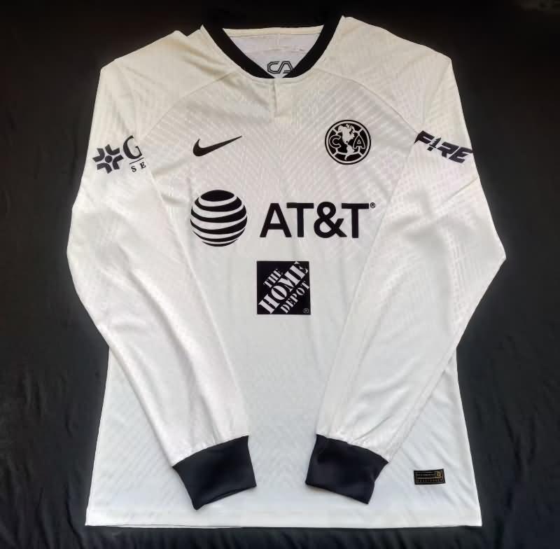 AAA(Thailand) Club America 23/24 Third Long Sleeve Soccer Jersey(Player)