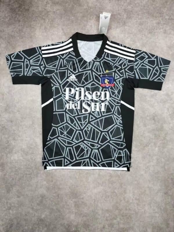 AAA(Thailand) Colo Colo 2022 Goalkeeper Black Soccer Jersey