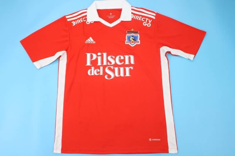 AAA(Thailand) Colo Colo 2022 Red Soccer Jersey