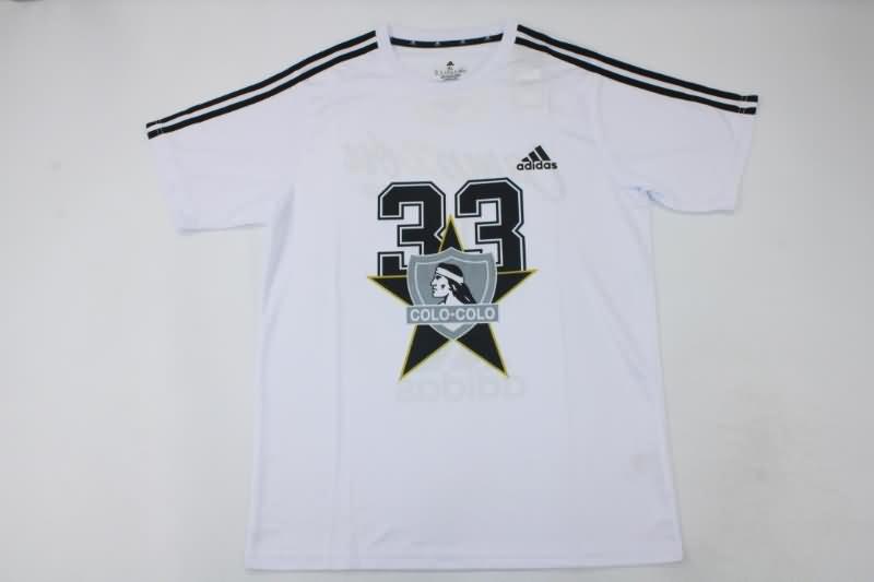 AAA(Thailand) Colo Colo 2022 White Soccer Jersey