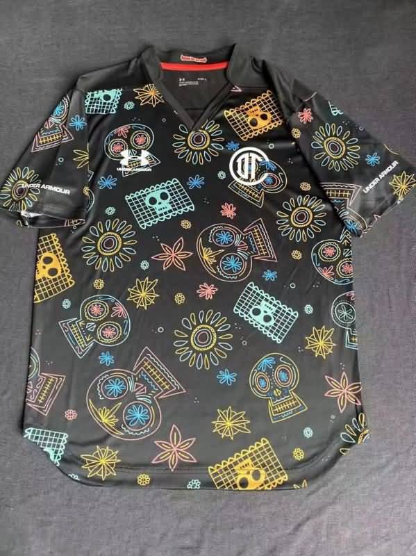AAA(Thailand) Deportivo Toluca 22/23 Black Soccer Jerse