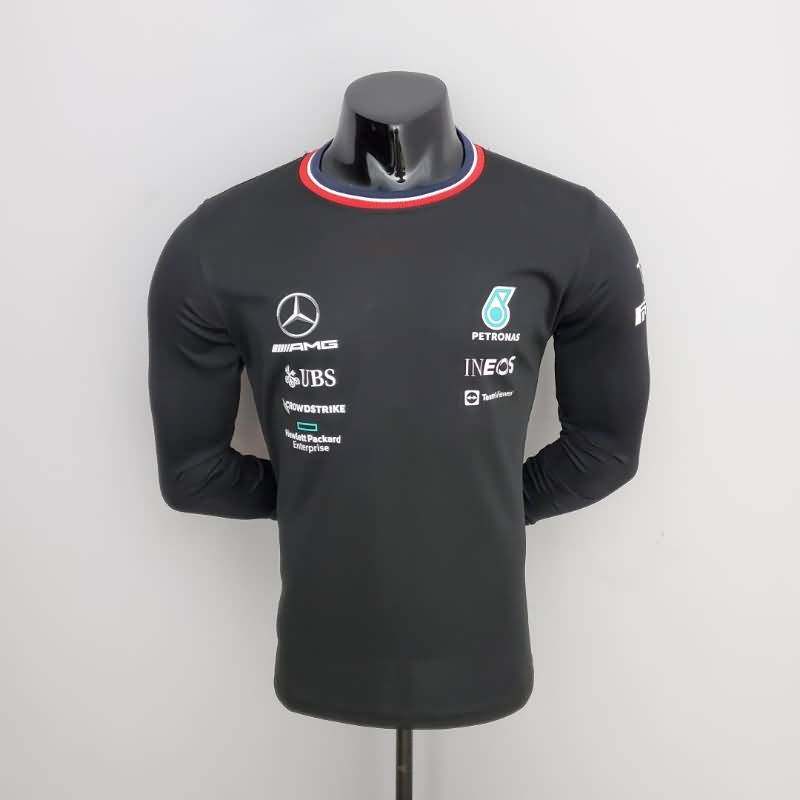 AAA(Thailand) Mercedes 2022 Training Long Sleeve Jersey