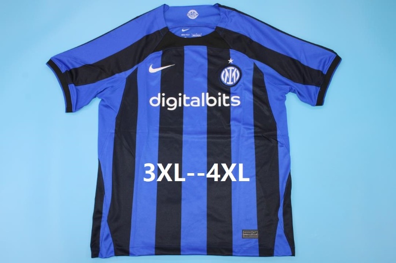 AAA(Thailand) Inter Milan 22/23 Home Soccer Jersey (Big Size)