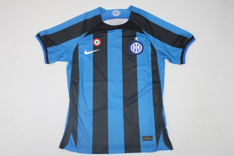 AAA(Thailand) Inter Milan 22/23 Home Soccer Jersey(Player) 02