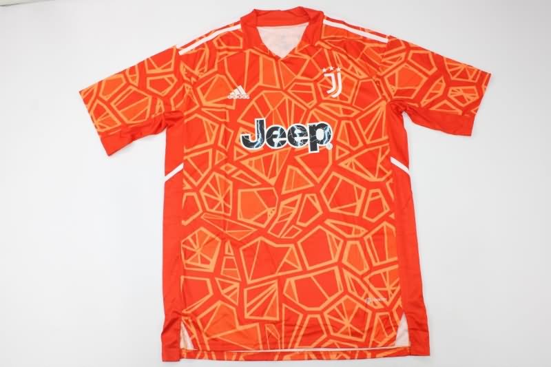 AAA(Thailand) Juventus 22/23 Goalkeeper Orange Soccer Jersey