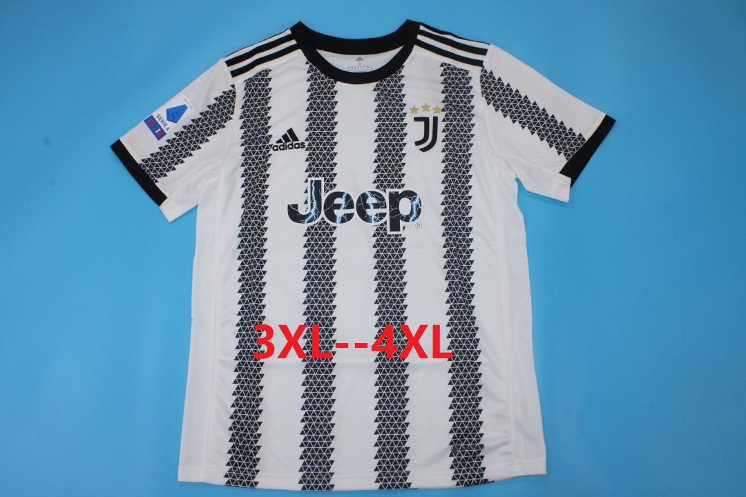 AAA(Thailand) Juventus 22/23 Home Soccer Jersey(Big Size)