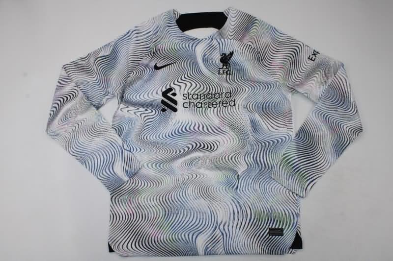 AAA(Thailand) Liverpool 22/23 Away Long Slevee Soccer Jersey