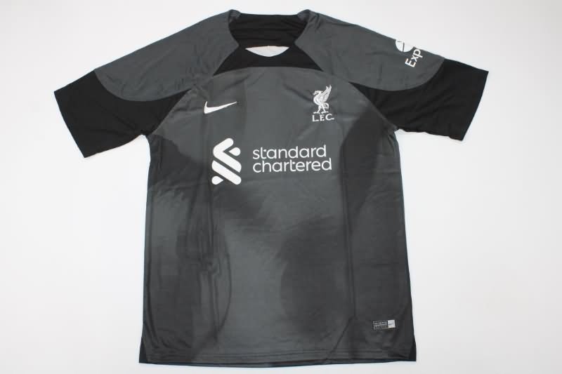 AAA(Thailand) Liverpool 22/23 Goalkeeper Black Soccer Jersey