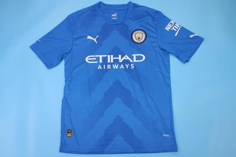 AAA(Thailand) Manchester City 22/23 Goalkeeper Blue Soccer Jersey