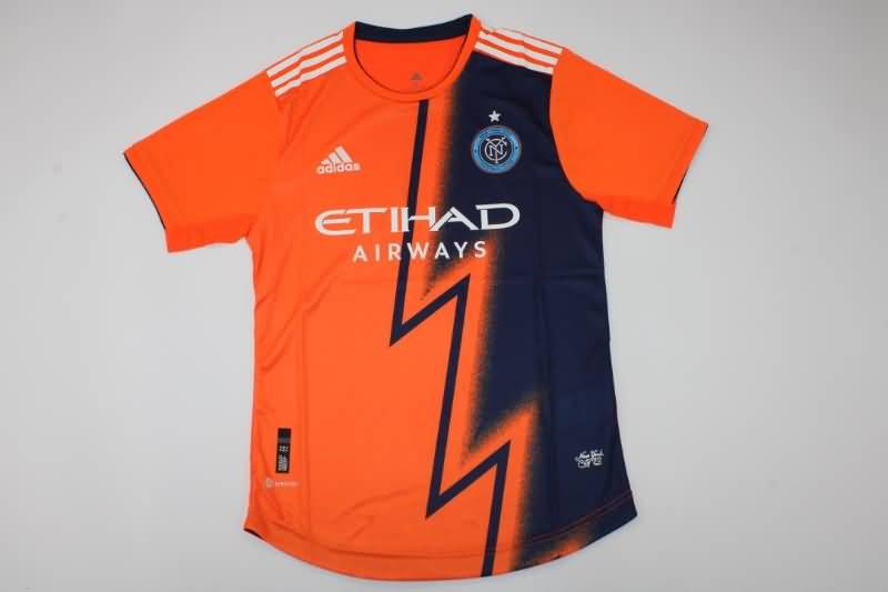 AAA(Thailand) New York City 2022 Away Soccer Jersey(Player)