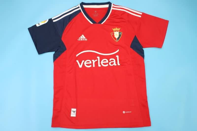 AAA(Thailand) Osasuna 22/23 Home Soccer Jersey