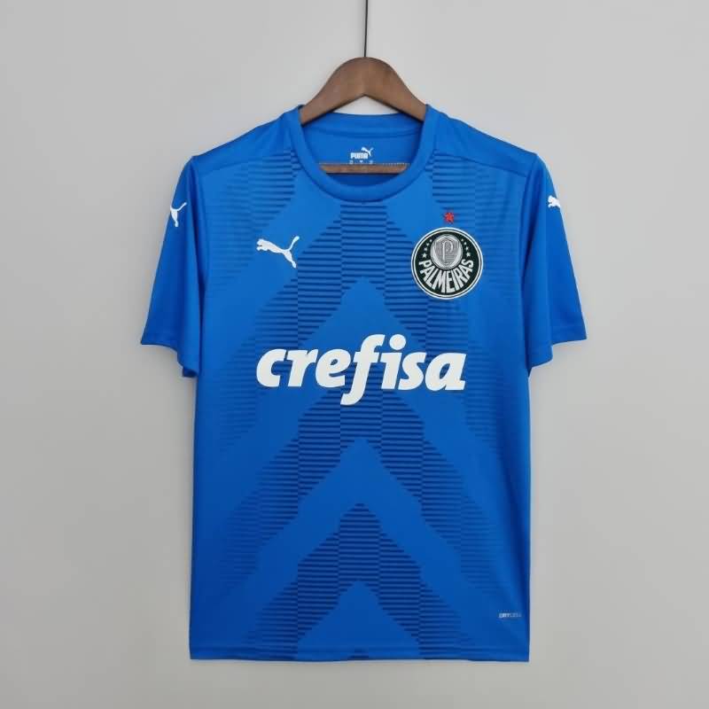 AAA(Thailand) Palmeiras 2022 Goalkeeper Blue Soccer Jersey