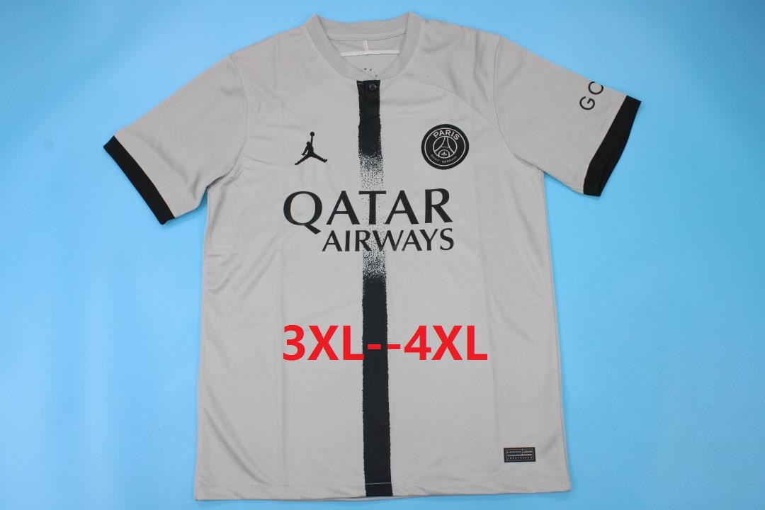 AAA(Thailand) Paris St German 22/23 Away Soccer Jersey(Big size)