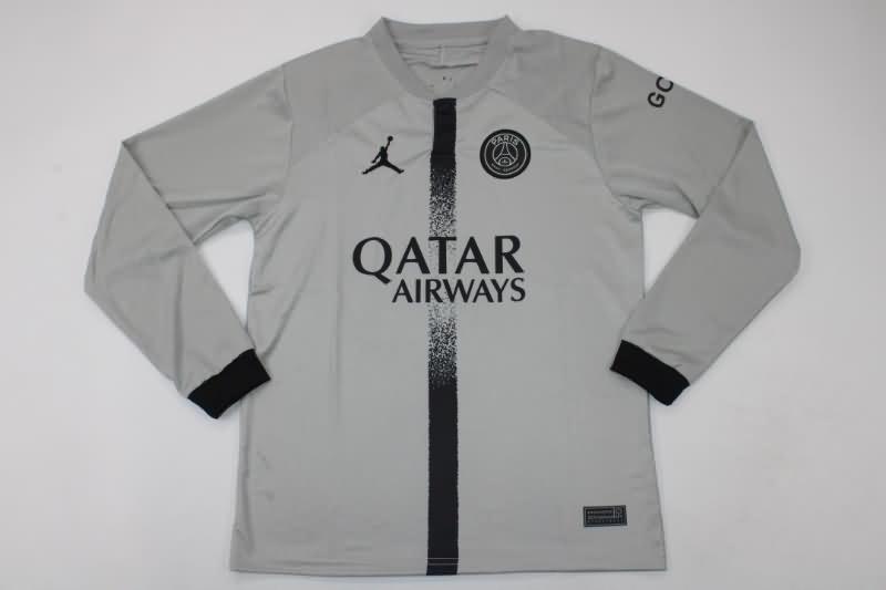 AAA(Thailand) Paris St German 22/23 Away Long Slevee Soccer Jersey