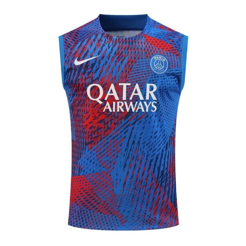 AAA(Thailand) Paris St German 22/23 Blue Vest Soccer Jersey