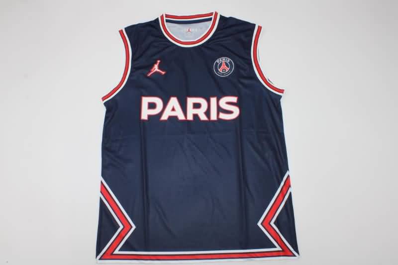 AAA(Thailand) Paris St German 22/23 Dark Blue Vest Soccer Jersey 03