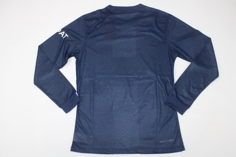 AAA(Thailand) Paris St German 22/23 Home Long Slevee Soccer Jersey (Player)