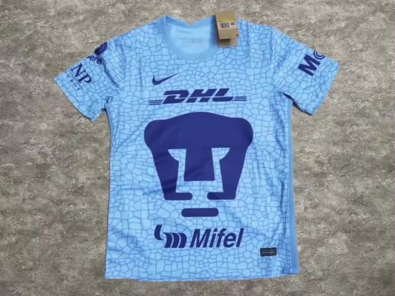AAA(Thailand) Pumas UNAM 22/23 Goalkeeper Blue Soccer Jersey