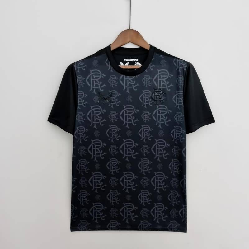 AAA(Thailand) Rangers 22/23 Black Soccer Jersey