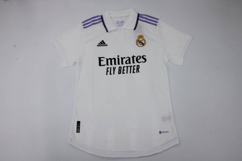 AAA(Thailand) Real Madrid 22/23 Home Soccer Jersey(Player)