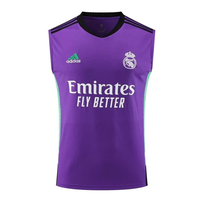 AAA(Thailand) Real Madrid 22/23 Training Vest Soccer Jersey 02