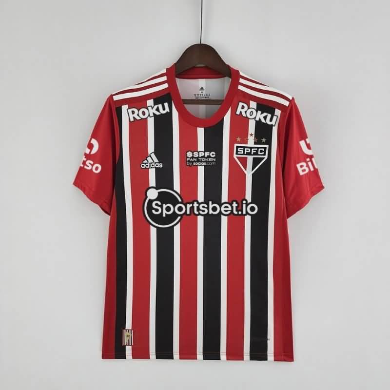AAA(Thailand) Sao Paulo 2022 Away Sponsers Soccer Jersey
