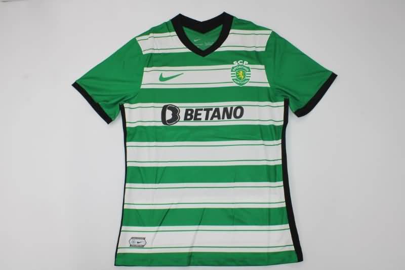 AAA(Thailand) Sporting Lisbon 22/23 Home Soccer Jersey(Player)