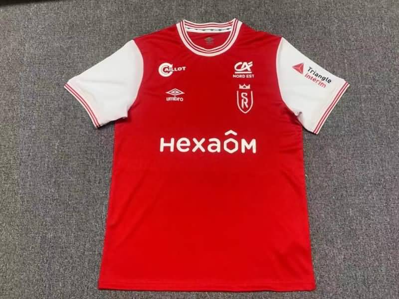 AAA(Thailand) Stade De Reims 22/23 Home Soccer Jersey