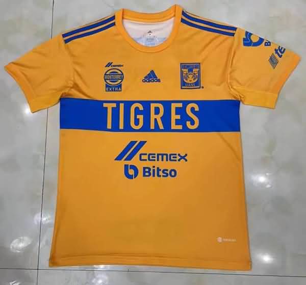 AAA(Thailand) Tigres Uanl 2022 Home Soccer Jersey