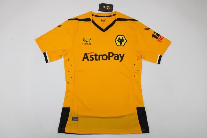 AAA(Thailand) Wolves 22/23 Home Soccer Jersey(Player)