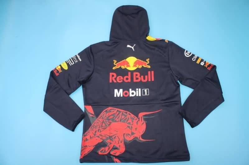 AAA(Thailand) Red Bull 2022 Dark Blue Soccer Hoodie