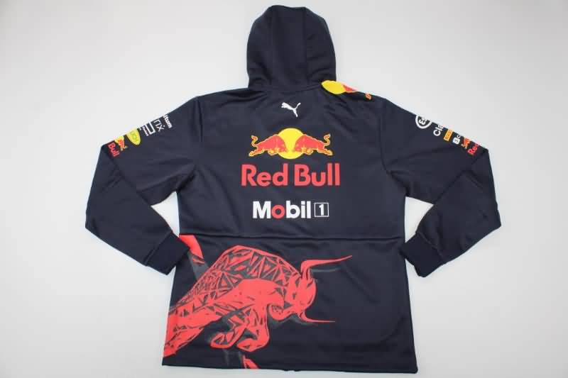 AAA(Thailand) Red Bull 22/23 Dark Blue Soccer Jacket 03