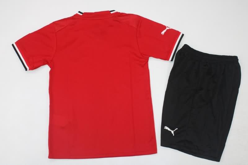 Egypt 2022 Kids Home Soccer Jersey And Shorts