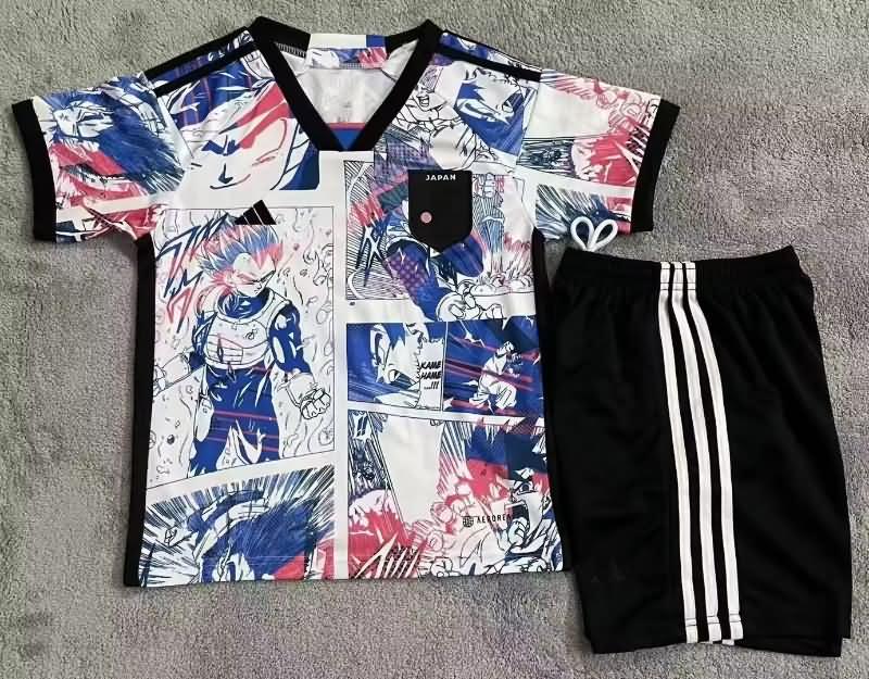 Japan 2022 Kids Special Soccer Jersey And Shorts
