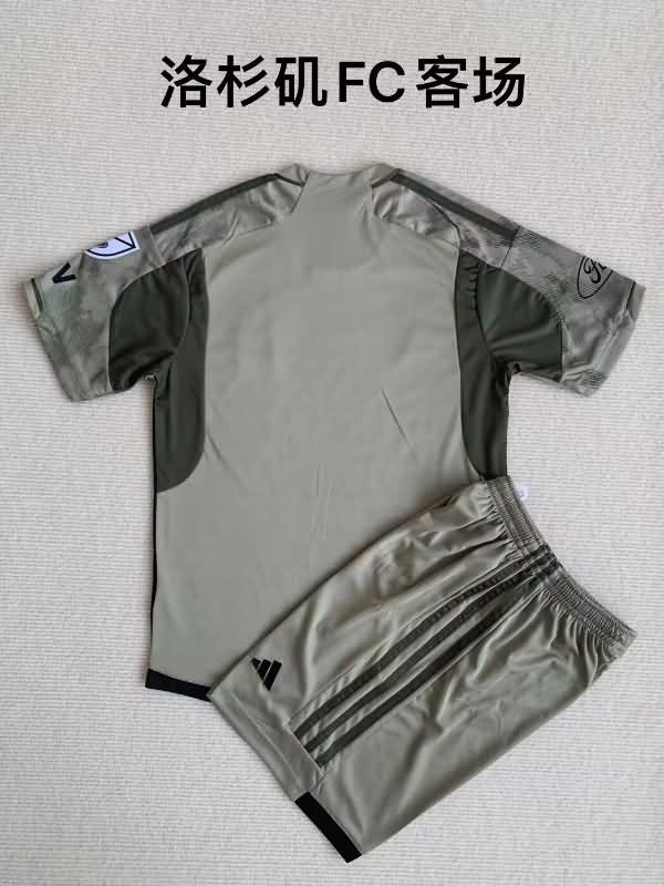 Los Angeles FC 2023 Kids Away Soccer Jersey And Shorts