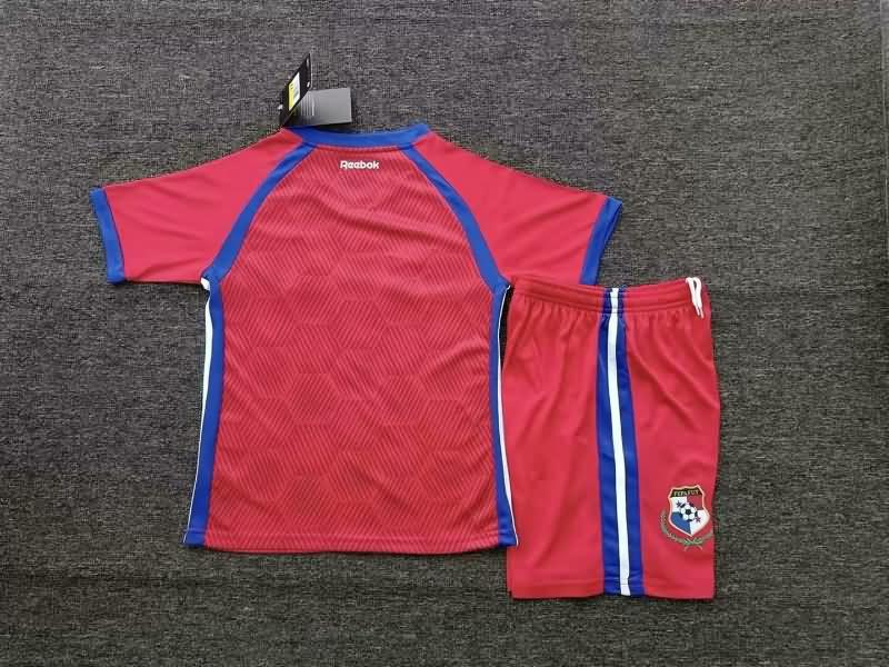 Panama 2023 Kids Home Soccer Jersey And Shorts