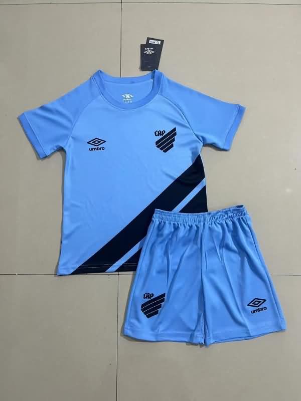 Club Athletico Paranaense 2023 Kids Away Soccer Jersey And Shorts