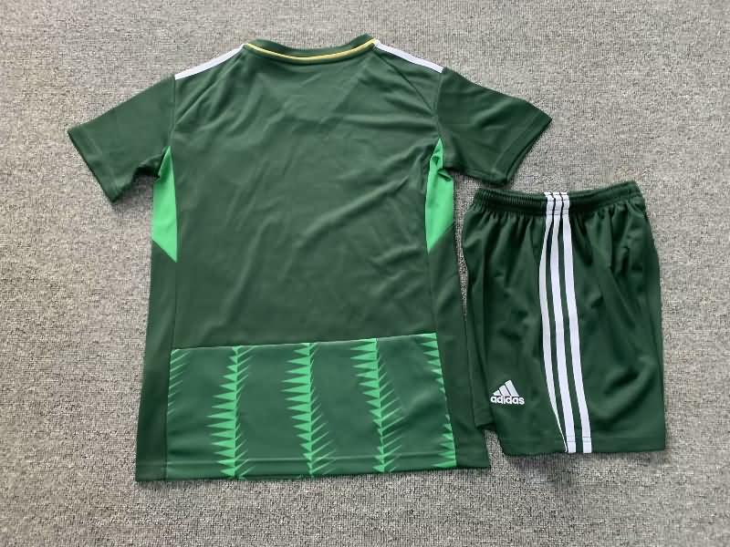 Saudi Arabia 2023 Kids Away Soccer Jersey And Shorts